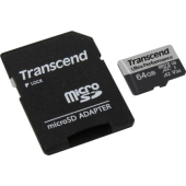 Памет Transcend 64GB micro SD with adapter UHS-I U3 A2 Ultra Performance
