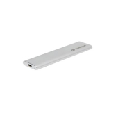 Кутия за твърд диск Transcend M.2 2280/2260, USB3.1 SSD Enclosure Kit, Silver