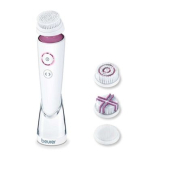 Уред за лице Beurer FC 95 Pureo Deep Cleansing,Facial brush,oscillating rotation, 2 rotation settings, 3 speeds,1 attachment , water-resistant, Lithium-ion battery,charger, 4 brush attachments