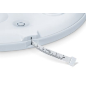 Везна Beurer BY 90 baby scale, Data transfer via Bluetooth, Automatic and manual hold function, Curved weighing surface, 10 Measurement memory spaces