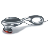 Масажор Beurer MG 70 infrared massager; Tapping massage; 2 function levels; 2 interchangeable massage attachments; removable handle