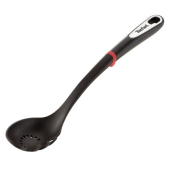 Лъжица Tefal K2060214, Ingenio, Pasta spoon, Kitchen tool, Nylon/Fiberglass, 39.6x10.6x6.4cm, Up to 220°C, Dishwasher safe, black