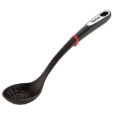 Лъжица Tefal K2060314, Ingenio, Straining spoon, Kitchen tool, Termoplastic, 40x11x3.8cm, With holes, Up to 230°C, Dishwasher safe, black