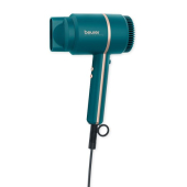 Сешоар Beurer HC 35 Ocean Compact hair dryer, 2000 W, nozzle attachment, Ion function, LED display, 3 heat settings, 3 blower settings, cold air, overheating protection, Bag