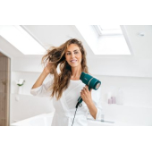 Сешоар Beurer HC 35 Ocean Compact hair dryer, 2000 W, nozzle attachment, Ion function, LED display, 3 heat settings, 3 blower settings, cold air, overheating protection, Bag