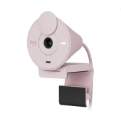Уебкамера Logitech Brio 300 Full HD webcam - ROSE - USB - N/A - EMEA28-935