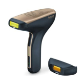 Фотоепилатор Beurer IPL 8800 Velvet Skin Pro Hair-remover, battery powered, Auto flash, 4.5 cm2, 1 attachment 2 cm2, 600 000 pulses, safe skin sensor, UV filter, 6 energy levels, black