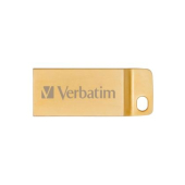 Памет Verbatim Metal Executive 64GB USB 3.0 Gold