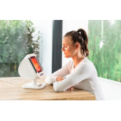 Инфрачервена лампа Beurer IL 60 infrared heat lamp, For colds and muscle tension,  SCHOTT NEXTREMA glass-ceramic cover lens, UV blocker, Adjustable shade from 0-40 degrees, 300W, electronic timer, Medical device