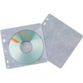 Джоб за CD с перфорация бял 40 бр.