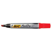 Перманентен маркер Bic 2300 Скосен връх 3.1-5.3 mm Червен