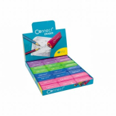 Гума Connect Триъгълен стик, за молив, 45x15x15 mm, Цветен микс