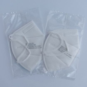 Предпазна маска за еднократна употреба FPP2 N95 Бяла, без клапан