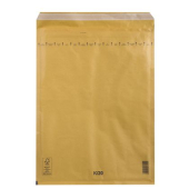 Плик с мехурчета K20 Кафяв, 372x480 / 350x470 mm, стикер