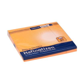 Самозалепващи листчета Office Point 75x75 mm, 80 л. Оранжев брилянт