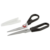 Ножица Tefal K2071314, Ingenio, Kitchen scissors, Kitchen tools, Stainless steel, 30.2x13.4x3.6cm, Up to 230°C, Dishwasher safe, black