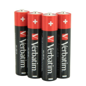 Батерия Verbatim ALKALINE BATTERY AAA 4 PACK (SHRINK WRAP)