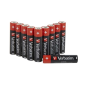 Батерия Verbatim ALKALINE BATTERY AAA 10 PACK (HANGCARD)