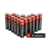 Батерия Verbatim ALKALINE BATTERY AAA 20 PACK (HANGCARD)
