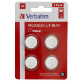 Батерия Verbatim LITHIUM BATTERY CR2032 3V 4 PACK
