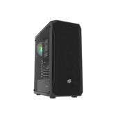 Кутия за компютър Fury PC Case Shobo SH4 RGB Midi Tower, Window, Black