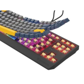 Клавиатура Genesis Gaming Keyboard Thor 230 TKL Naval Blue Negative US RGB Mechanical Outemu Panda