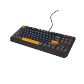 Клавиатура Genesis Gaming Keyboard Thor 230 TKL Naval Blue Positive US Black RGB Mechanical Outemu Panda