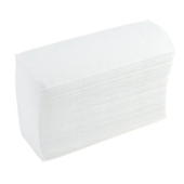 Сгънати кърпи за ръце Economy Z-образни, целулоза, двупластови 20.5x23 cm 20х200 бр. Бели