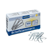 Кламери Office Point Поцинковани 26 mm, 100 бр.