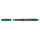 Универсален перманентен OHP маркер Faber-Castell 1525 М 1.0 mm Зелен