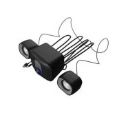 Тонколони Natec Speakers Pug 11w rms 2.1, Black