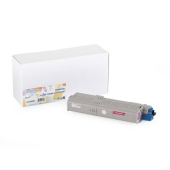 Тонер касета Magenta OKI 46490606 PREMIUM Съвместим консуматив, стандартен капацитет 6 000 стр.