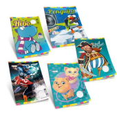 Тетрадка Multiprint Kids Меки корици, А5 20 л. с тесни и широки редове