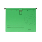 Папка за картотека Herlitz Л-образна, картон 5 бр. Зелена