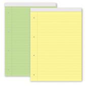 Блокнот Black&White А4 40 л. с редове, Цветен микс