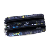 Несесер Lared Labels 203 Без пълнеж, с два ципа 22x10x7 cm