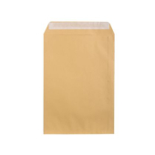 Плик B4 Кафяв, 250х353 mm, стикер по късата страна 250 бр.