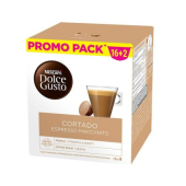 Кафе капсула NESCAFE® Dolce Gusto® Cortado Espresso Macchiato 16+2 бр.