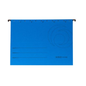 Папка за картотека Herlitz V-образна, картон 5 бр. Синя