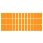 Етикети за цени 23x50 mm 42 етик./лист Оранжев неон