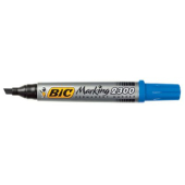 Перманентен маркер Bic 2300 Скосен връх 3.1-5.3 mm Син