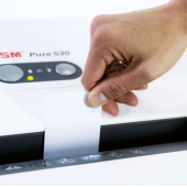 Шредер HSM Pure 530 X11 11 листа, 80 l