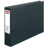 Класьор Herlitz Хоризонтален, картон, А3 8 cm Черен
