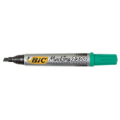 Перманентен маркер Bic 2300 Скосен връх 3.1-5.3 mm Зелен
