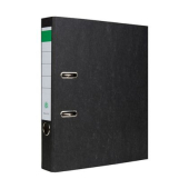 Класьор Herlitz Marmor Рециклиран картон, A4 5 cm Черен