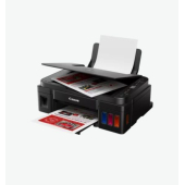 Мастилоструйно многофункционално устройство Canon PIXMA G3410 All-In-One, Black + Canon Plus Glossy II PP-201, 10x15 cm, 50 sheets