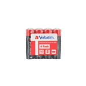 Батерия Verbatim ALKALINE BATTERY AA 4 PACK (SHRINK WRAP)