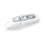 Термометър Beurer FT 65 multi functional thermometer, 6-in-1 function: ear, forehead and surface temperature, temperature alarm, date and time, 10 memory spaces, medical device