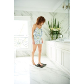 Везна Beurer GS 10 Glass bathroom scale  black; Automatic switch-off, overload indicator; 180 kg / 100 g