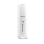 Памет Transcend 512GB, USB3.1, Flash Drive, Capless, White